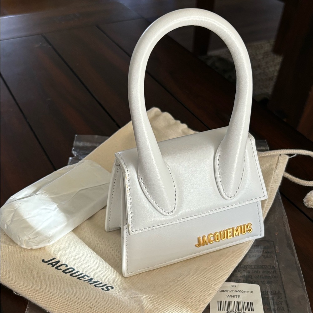 Jacquemus Chiquito Mini Bag - White